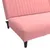 Produktbild 9 för Bäddsoffa 2-sits rosa sammet