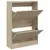 Produktbild 2 för Skohylla sonoma-ek 60x21x87,5 cm konstruerat trä