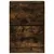 Produktbild 5 för Skoställ rökfärgad ek 60x21x87,5 cm konstruerat trä