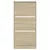 Produktbild 5 för Skohylla sonoma-ek 60x21x125,5 cm konstruerat trä