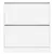 Produktbild 5 för Skohylla vit 80x21x87,5 cm konstruerat trä
