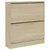 Produktbild 4 för Skohylla sonoma-ek 80x21x87,5 cm konstruerat trä