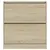 Produktbild 5 för Skohylla sonoma-ek 80x21x87,5 cm konstruerat trä