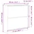 Produktbild 9 för Skohylla rökfärgad ek 80x21x87,5 cm konstruerat trä