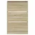 Produktbild 5 för Skohylla sonoma-ek 80x21x125,5 cm konstruerat trä