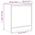 Produktbild 9 för Skohylla svart 60x34x63,5 cm konstruerat trä