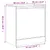 Produktbild 9 för Skohylla betonggrå 60x34x63,5 cm konstruerat trä