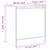 Produktbild 9 för Skohylla rökfärgad ek 60x34x63,5 cm konstruerat trä