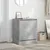 Produktbild 3 för Skohylla betonggrå 60x42x69 cm konstruerat trä