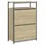 Produktbild 4 för Skohylla sonoma-ek 75x34x112 cm konstruerat trä