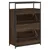 Produktbild 7 för Skoskåp brun ek 75x34x112 cm konstruerat trä