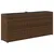 Produktbild 7 för Odlingslåda med 2 krukor brun 90x20x40 cm konstrotting
