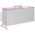 Produktbild 11 för Odlingslåda med 2 krukor brun 90x20x40 cm konstrotting