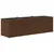 Produktbild 7 för Odlingslåda med 3 krukor brun 105x30x32 cm konstrotting