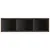 Produktbild 8 för Odlingslåda med 3 krukor brun 105x30x32 cm konstrotting