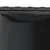 Produktbild 9 för Odlingslåda med 2 krukor svart 72x30x32 cm konstrotting