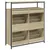 Produktbild 8 för Skoskåp med 4 flip-lådor sonoma-ek 100x34x112 cm