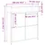 Produktbild 10 för Skoskåp med 4 flip-lådor sonoma-ek 100x34x112 cm