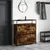 Produktbild 3 för Skoskåp med 4 flip-lådor rökfärgad ek 100x34x112 cm