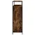 Produktbild 7 för Skoskåp med 4 flip-lådor rökfärgad ek 100x34x112 cm