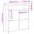 Produktbild 10 för Skoskåp med 4 flip-lådor rökfärgad ek 100x34x112 cm