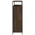 Produktbild 7 för Skoskåp med 4 flip-lådor brun ek 100x34x112 cm