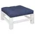 Produktbild 3 för Palldyna marinblå 70x70x12 cm tyg