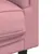 Produktbild 7 för Fåtölj med dyna rosa sammet
