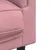 Produktbild 7 för Soffa med kuddar 3-sits rosa sammet