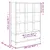 Produktbild 10 för Bokhylla sonoma-ek 102x30x141,5 cm konstruerat trä