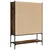 Produktbild 7 för Bokhylla rökfärgad ek 102x30x141,5 cm konstruerat trä