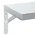 Produktbild 8 för Vägghyllor 2 st 100x23,5 cm silver rostfritt stål
