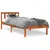 Produktbild 2 för Sängram vaxad brun 90x190 cm massiv furu