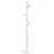 Produktbild 2 för Klädhängare rosa 172 cm pulverlackerat järn