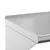 Produktbild 9 för Vägghylla 75x30x31 cm silver rostfritt stål