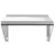 Produktbild 5 för Vägghylla 50x45x31 cm silver rostfritt stål