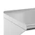 Produktbild 9 för Vägghylla 50x30x31 cm silver rostfritt stål