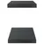Produktbild 6 för Vägghyllor 2 st 50x23,5x3 cm svart rostfritt stål