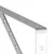 Produktbild 10 för Hyllfästen 4 st 40x2,5x25 cm silver rostfritt stål