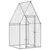 Produktbild 2 för Hönsbur silver 100x100x190 cm galvaniserat stål