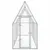 Produktbild 4 för Hönsbur silver 400x100x190 cm galvaniserat stål