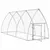 Produktbild 4 för Hönsbur silver 300x105x120 cm galvaniserat stål