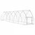 Produktbild 2 för Hönsbur silver 600x105x120 cm galvaniserat stål
