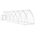 Produktbild 6 för Hönsbur silver 600x105x120 cm galvaniserat stål