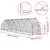Produktbild 10 för Hönsbur silver 600x105x120 cm galvaniserat stål