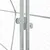 Produktbild 9 för Hönsbur silver 400x105x182 cm galvaniserat stål