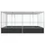 Produktbild 4 för Voljär silver 418x414x212 cm stål