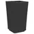 Produktbild 4 för Odlingslådor 2 st svart 32,5x32,5x57 cm PP