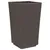Produktbild 4 för Odlingslådor 2 st brun 32,5x32,5x57 cm PP