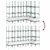 Produktbild 6 för Odlingslåda med spaljé vit 160x120x142,5 cm PP